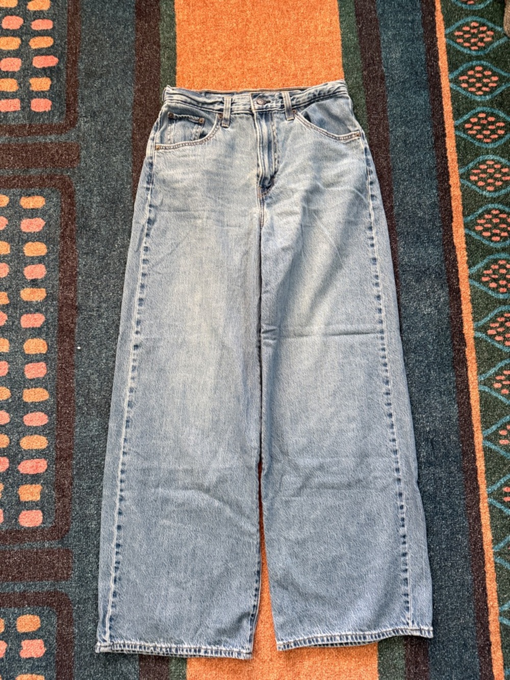Levi's Cinch Wide-Leg High-Rise Jeans
